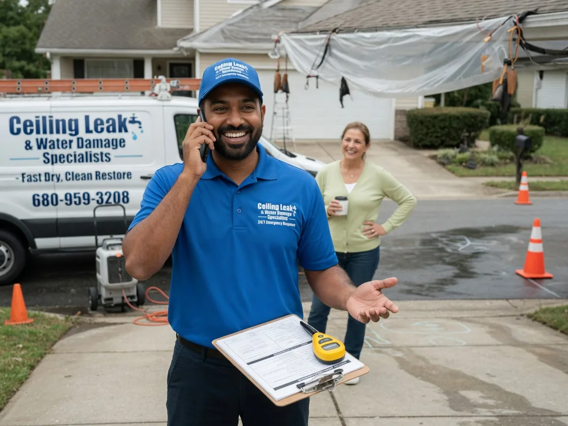 Ceiling Leak Cleanup Buies Creek, NC FAQs